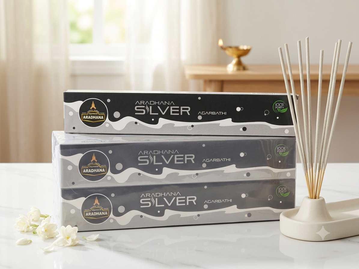 Aradhana Agarbathi Silver-10Rs Doz
