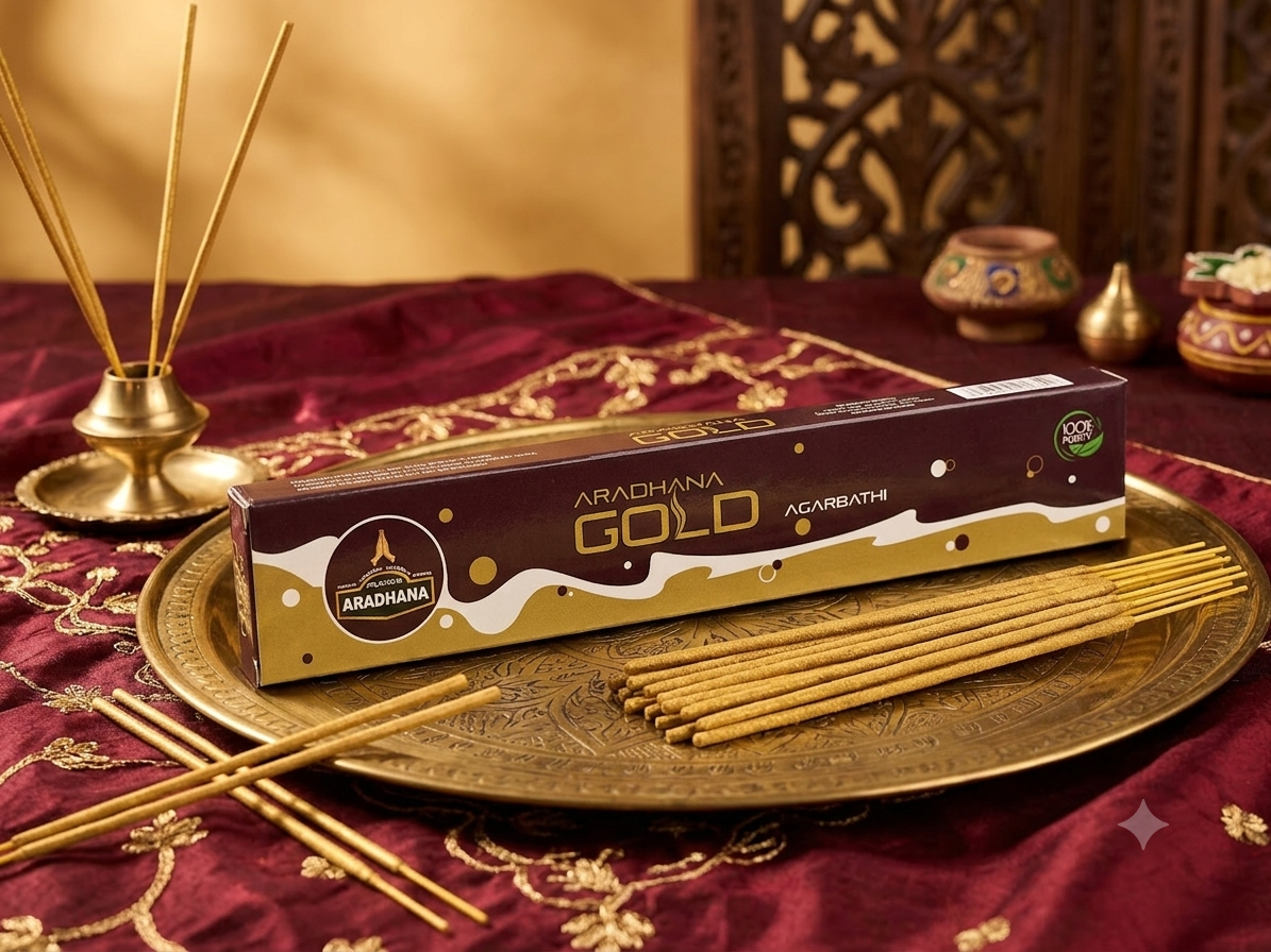Aradhana Agarbathi Gold-10Rs.