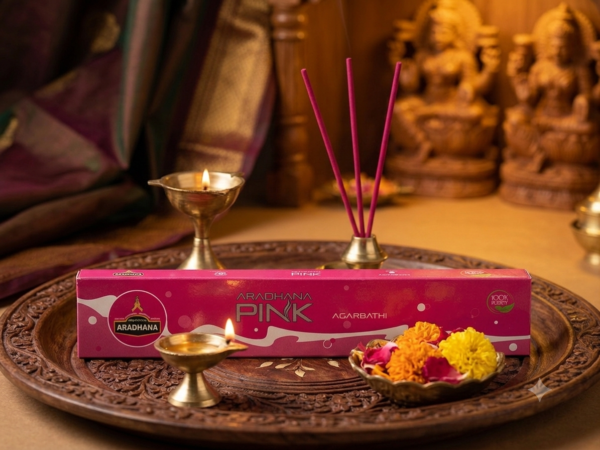 Aradhana Agarbathi Pink-10Rs