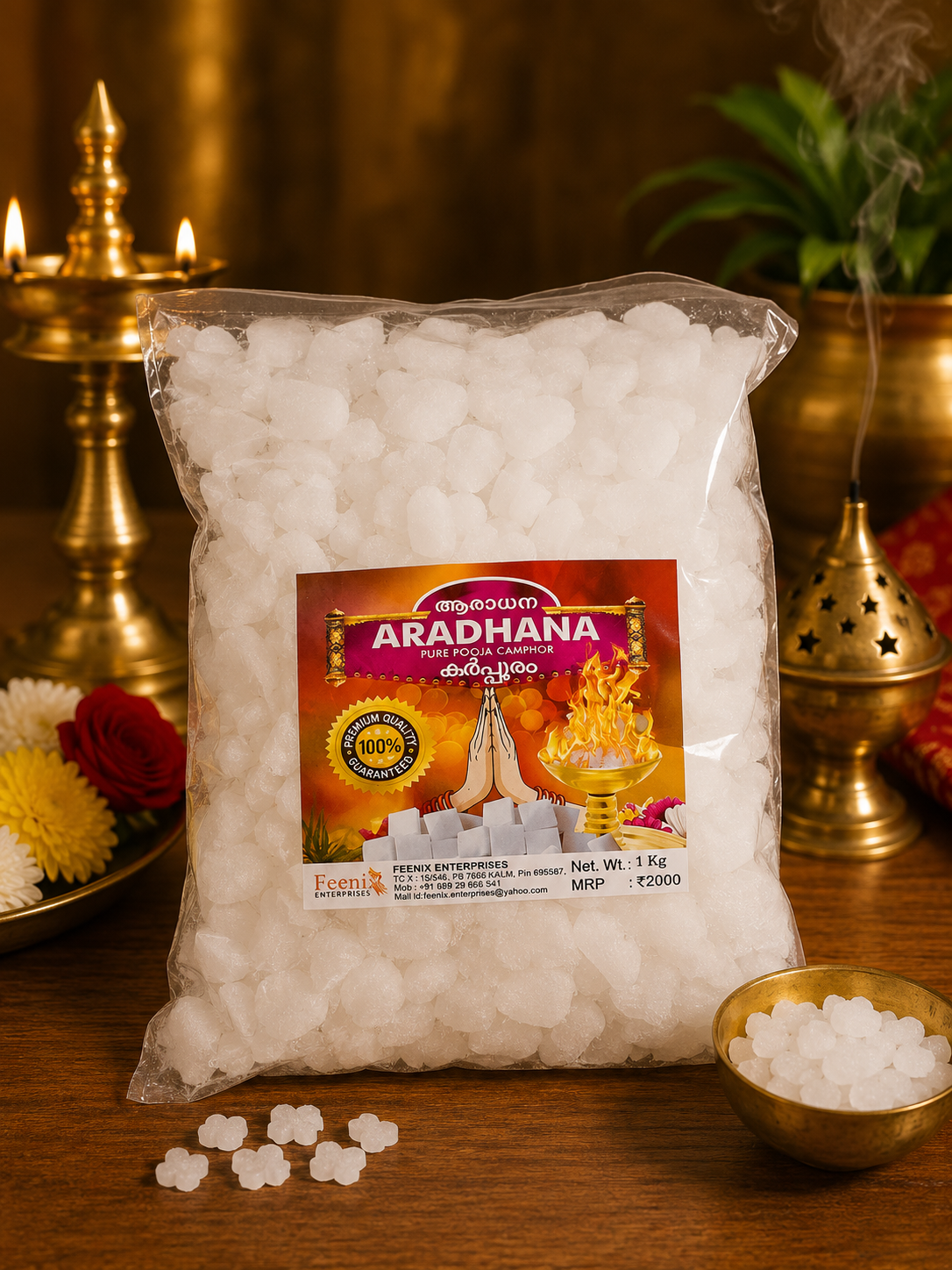 Aradhana Camph Pouch 1kg