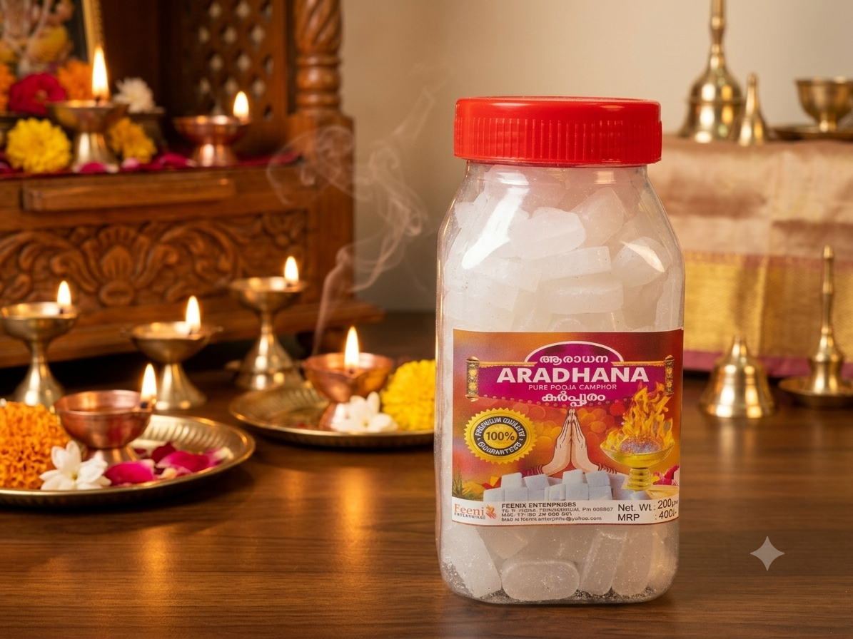 Aradhana Camph Bottle-200gm