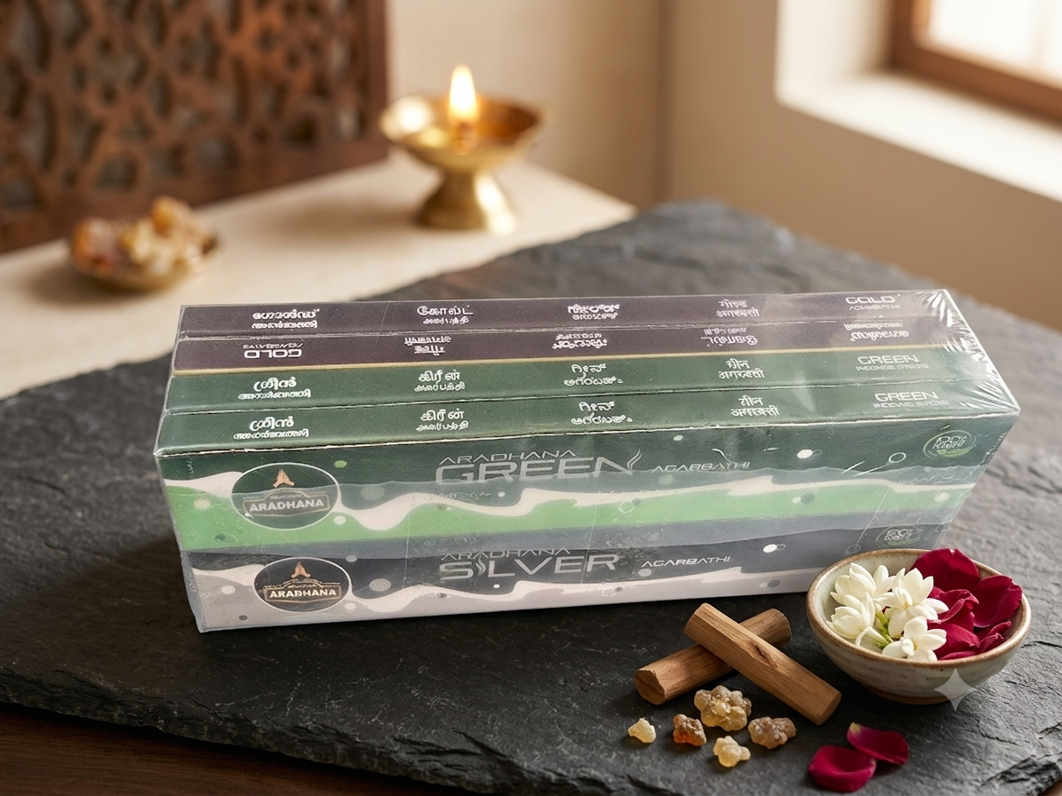 Aradhana Agarbathi Combo 2x4-8 Packs