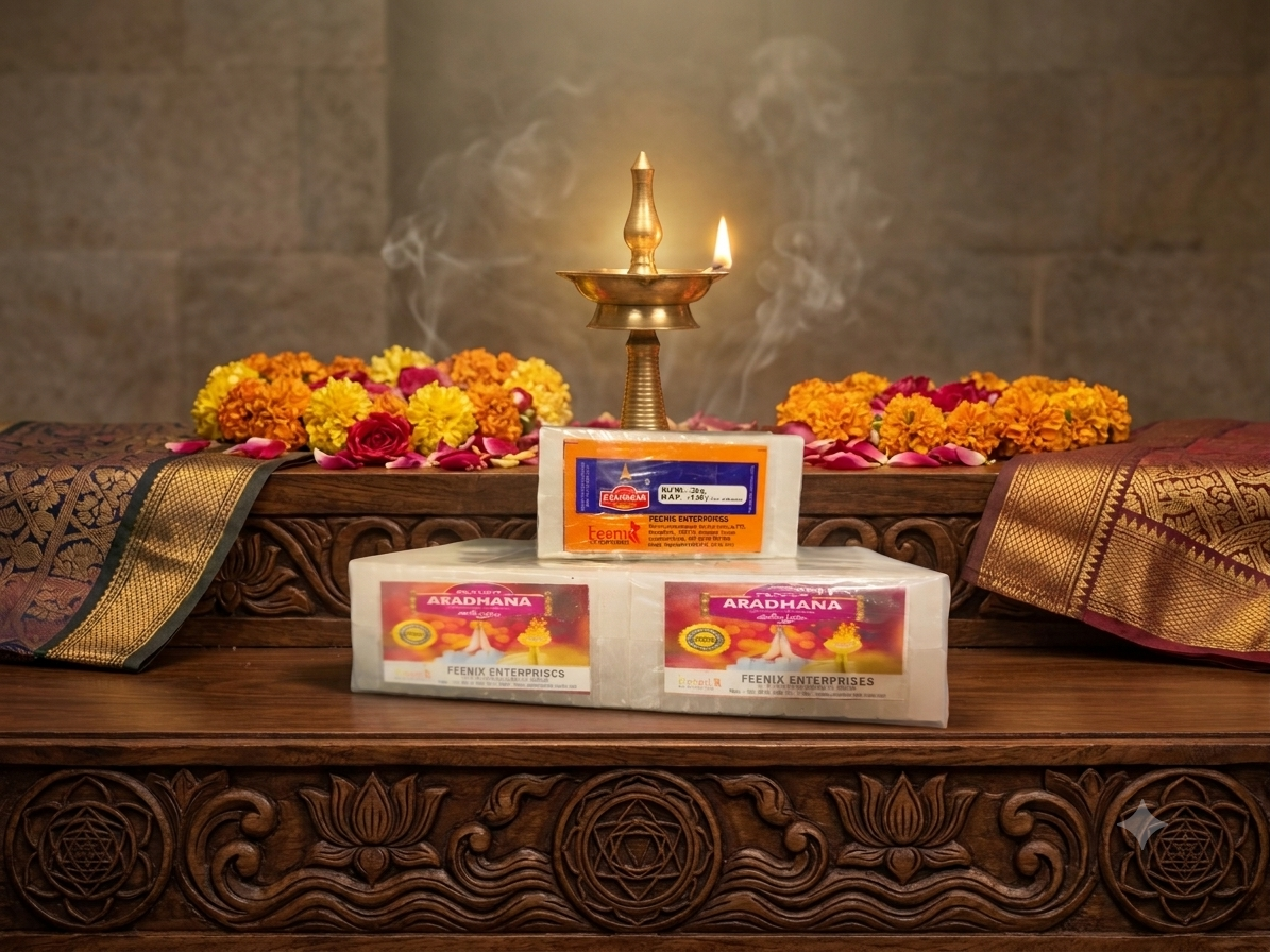 Aradhana Camph Katta 20gmx10-200gm Pack