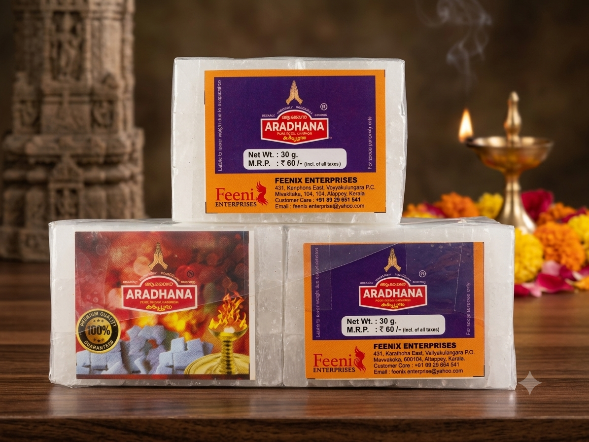 Aradhana Camph Katta 30gmx10-300gm Pack