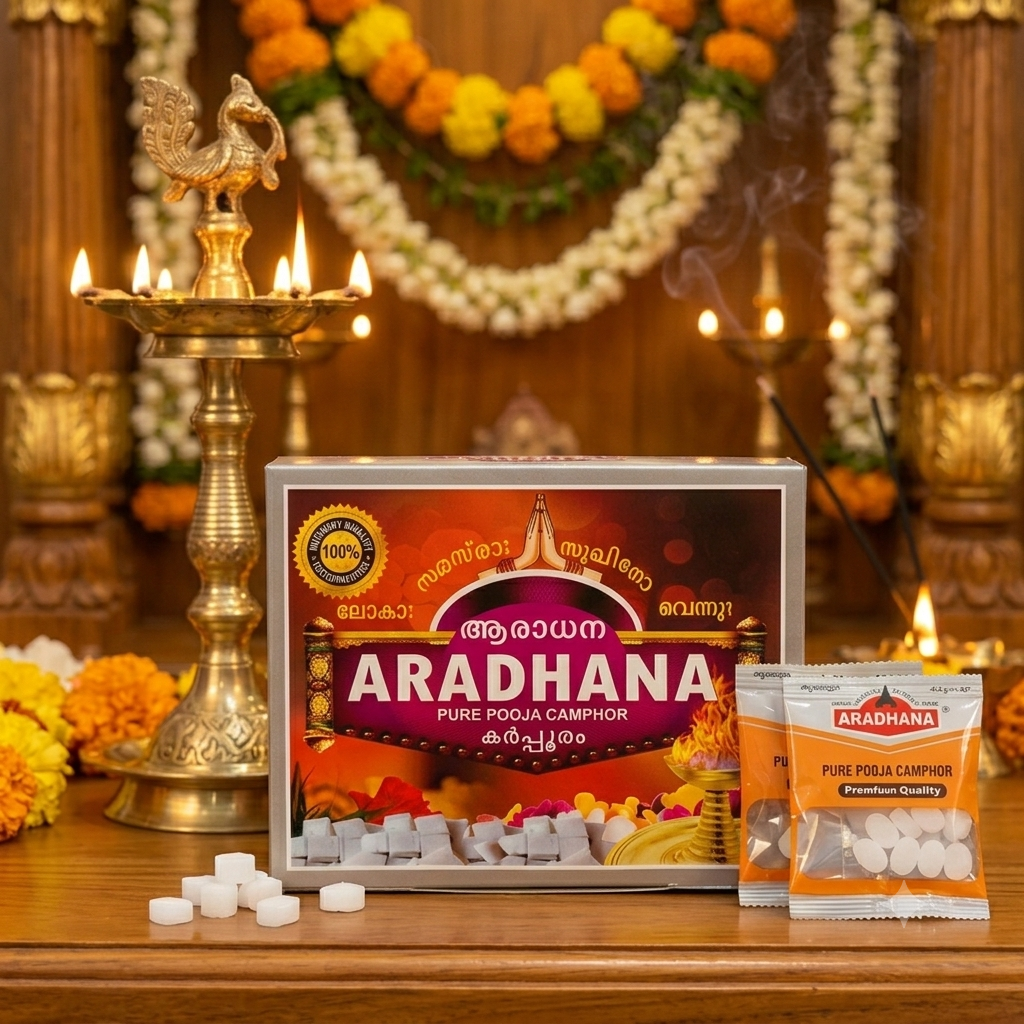 Aradhana Camph Box 5gmx10-50gm